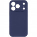 Фото Чехол Silk Full Camera Protective (AA) NO LOGO для Apple iPhone 17 Pro / 18 Pro (6.3") (Синий / Deep navy) на vchehle.ua