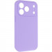 Чехол Silk Full Camera Protective (AA) NO LOGO для Apple iPhone 17 Pro / 18 Pro (6.3") (Сиреневый / Dasheen)