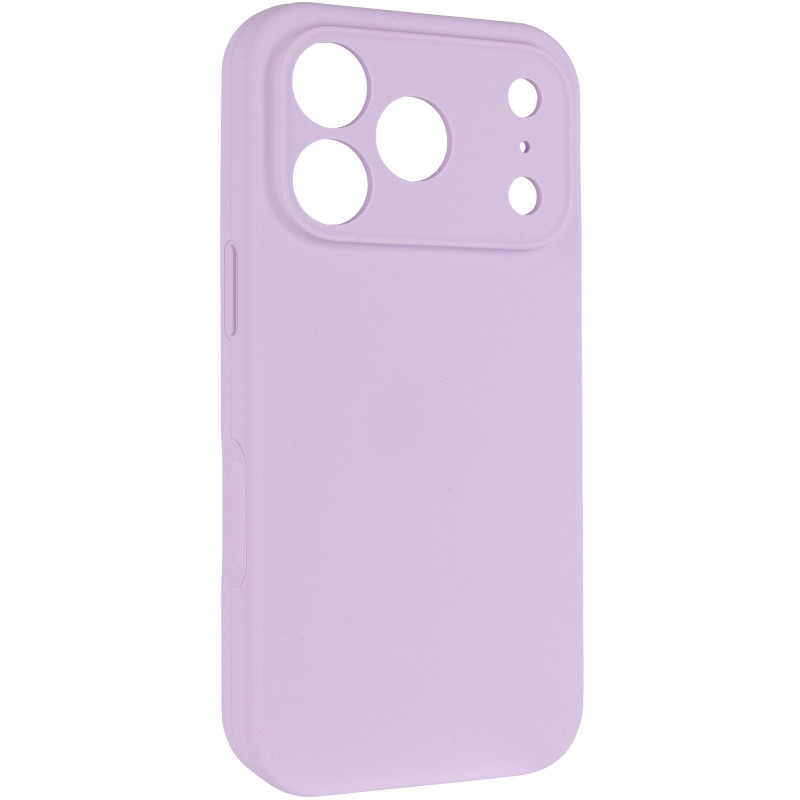Чехол Silk Full Camera Protective (AA) NO LOGO для Apple iPhone 17 Pro / 18 Pro (6.3") (Сиреневый / Lilac)