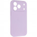 Чехол Silk Full Camera Protective (AA) NO LOGO для Apple iPhone 17 Pro / 18 Pro (6.3") (Сиреневый / Lilac)