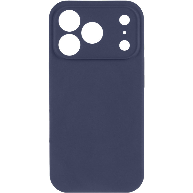Фото Чехол Silk Full Camera Protective (AA) NO LOGO для Apple iPhone 17 Pro / 18 Pro (6.3") (Темно-синий / Midnight blue) на vchehle.ua