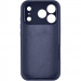 Фото Чехол Silk Full Camera Protective (AA) NO LOGO для Apple iPhone 17 Pro / 18 Pro (6.3") (Темно-синий / Midnight blue) в магазине vchehle.ua