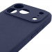 Чехол Silk Full Camera Protective (AA) NO LOGO для Apple iPhone 17 Pro / 18 Pro (6.3") (Темно-синий / Midnight blue) в магазине vchehle.ua