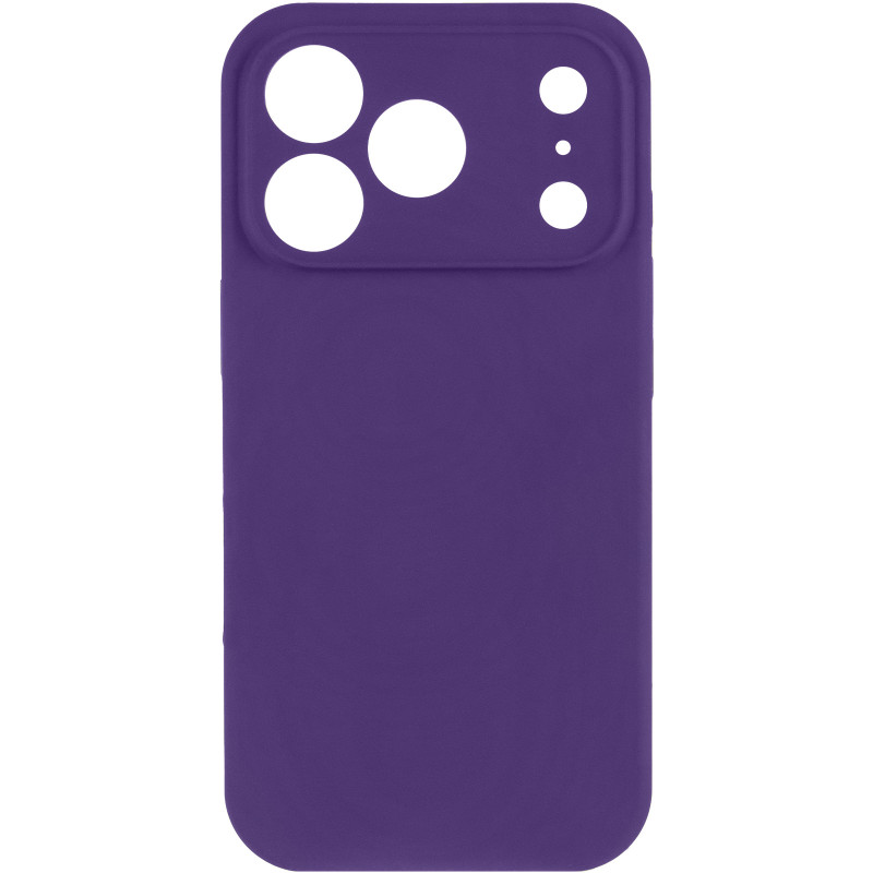 Фото Чехол Silk Full Camera Protective (AA) NO LOGO для Apple iPhone 17 Pro / 18 Pro (6.3") (Фиолетовый / Amethyst) на vchehle.ua
