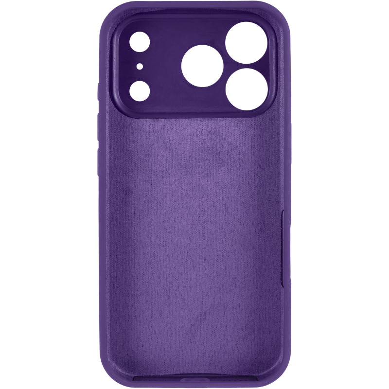 Фото Чехол Silk Full Camera Protective (AA) NO LOGO для Apple iPhone 17 Pro / 18 Pro (6.3") (Фиолетовый / Amethyst) в магазине vchehle.ua