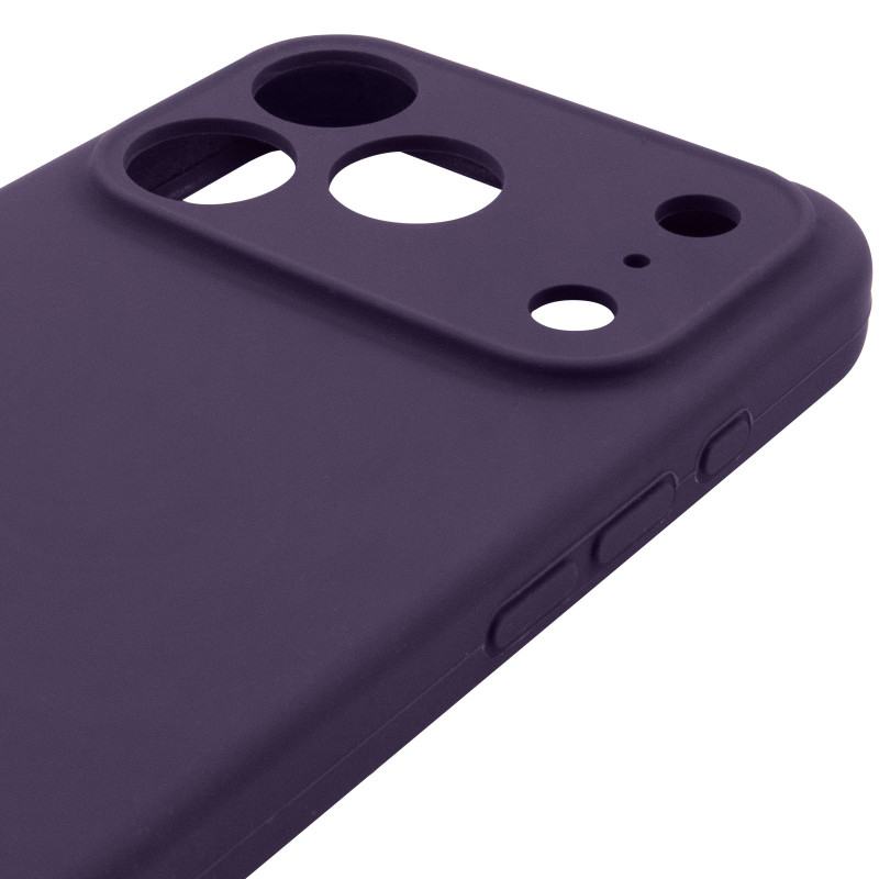 Чехол Silk Full Camera Protective (AA) NO LOGO для Apple iPhone 17 Pro / 18 Pro (6.3") (Фиолетовый / Elderberry) в магазине vchehle.ua