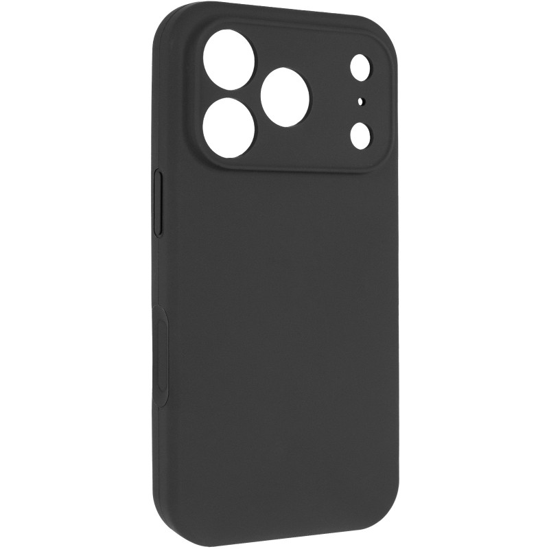 Чехол Silk Full Camera Protective (AA) NO LOGO для Apple iPhone 17 Pro / 18 Pro (6.3") (Черный / Black)