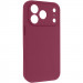 Чехол Silk Full Camera Protective (AA) NO LOGO для Apple iPhone 17 Pro / 18 Pro (6.3") (Бордовый / Dark Cherry)