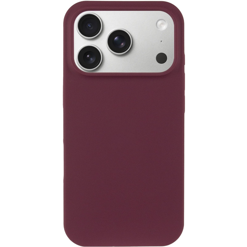 Фото Чехол Silk Full Protective (AA) NO LOGO для Apple iPhone 17 Pro / 18 Pro (6.3") (Бордовый / Plum) на vchehle.ua