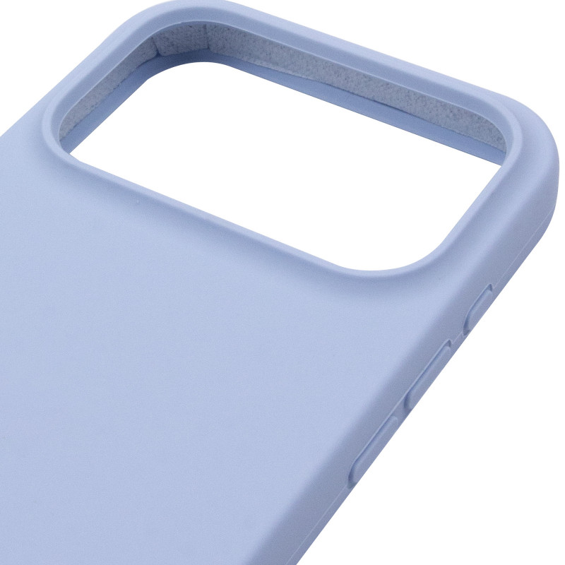 Чехол Silk Full Protective (AA) NO LOGO для Apple iPhone 17 Pro / 18 Pro (6.3") (Голубой / Lilac Blue) в магазине vchehle.ua