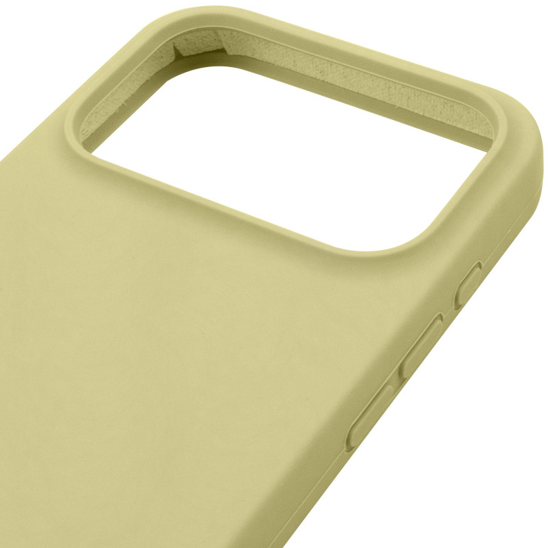 Чехол Silk Full Protective (AA) NO LOGO для Apple iPhone 17 Pro / 18 Pro (6.3") (Желтый / Mellow Yellow) в магазине vchehle.ua