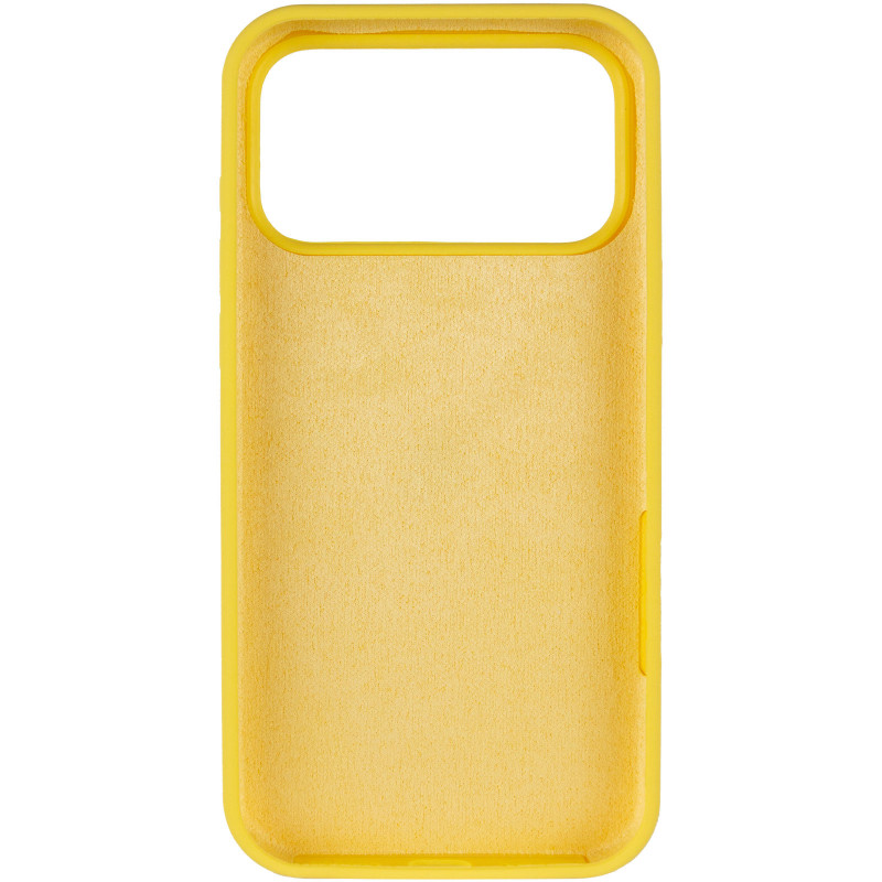 Фото Чехол Silk Full Protective (AA) NO LOGO для Apple iPhone 17 Pro / 18 Pro (6.3") (Желтый / Yellow) в магазине vchehle.ua