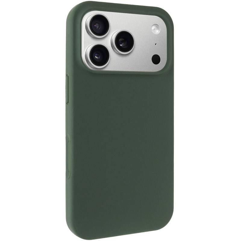 Чехол Silk Full Protective (AA) NO LOGO для Apple iPhone 17 Pro / 18 Pro (6.3") (Зеленый / Cyprus Green)