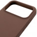 Чехол Silk Full Protective (AA) NO LOGO для Apple iPhone 17 Pro / 18 Pro (6.3") (Коричневый / Brown) в магазине vchehle.ua