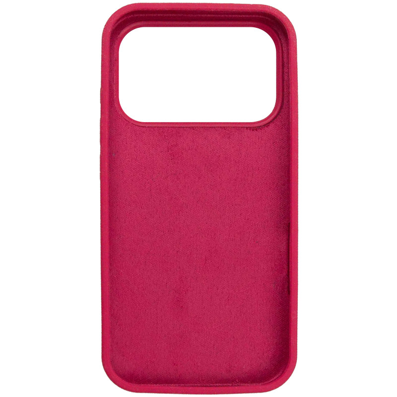 Фото Чехол Silk Full Protective (AA) NO LOGO для Apple iPhone 17 Pro / 18 Pro (6.3") (Красный / Rose Red) в магазине vchehle.ua