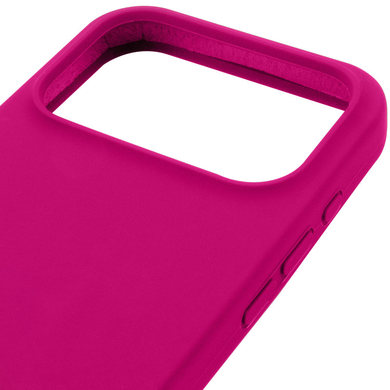 Чехол Silk Full Protective (AA) NO LOGO для Apple iPhone 17 Pro / 18 Pro (6.3") (Красный / Rose Red) в магазине vchehle.ua