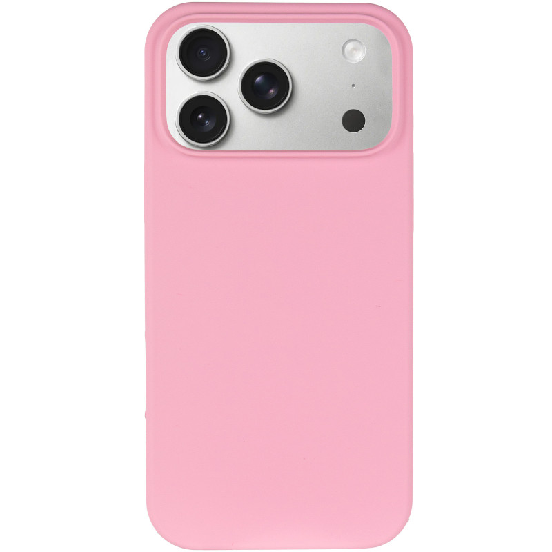 Фото Чехол Silk Full Protective (AA) NO LOGO для Apple iPhone 17 Pro / 18 Pro (6.3") (Розовый / Light pink) на vchehle.ua