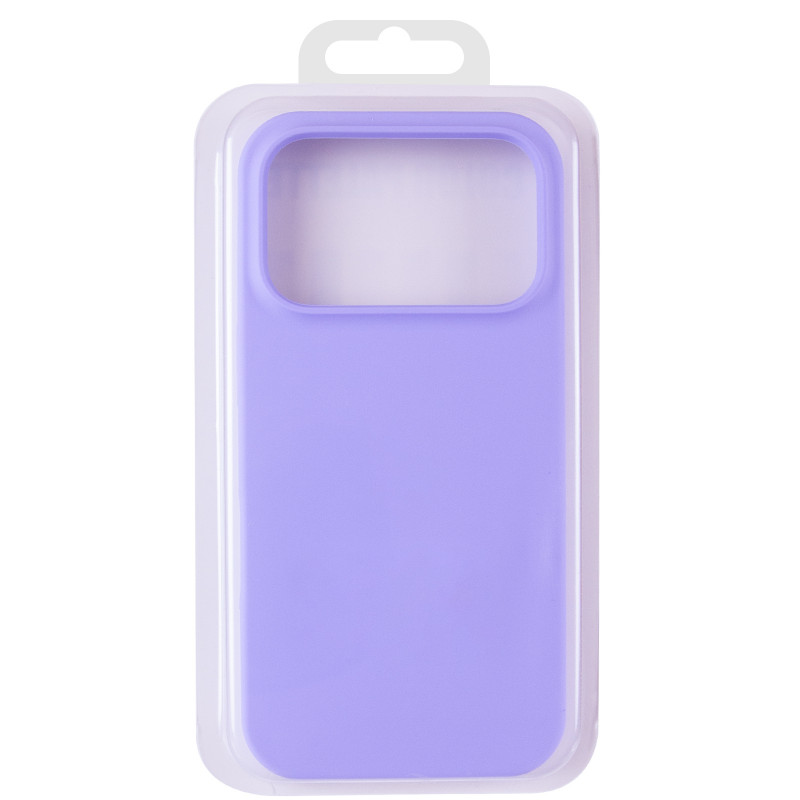Чехол Silk Full Protective (AA) NO LOGO для Apple iPhone 17 Pro / 18 Pro (6.3") (Сиреневый / Dasheen) в магазине vchehle.ua