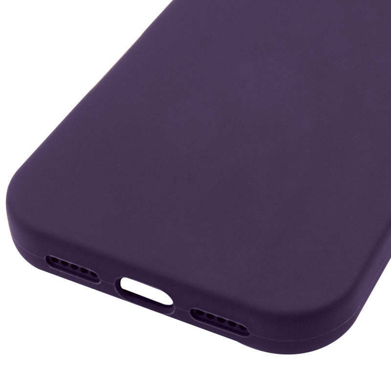 Купить Чехол Silk Full Protective (AA) NO LOGO для Apple iPhone 17 Pro / 18 Pro (6.3") (Фиолетовый / Elderberry) на vchehle.ua