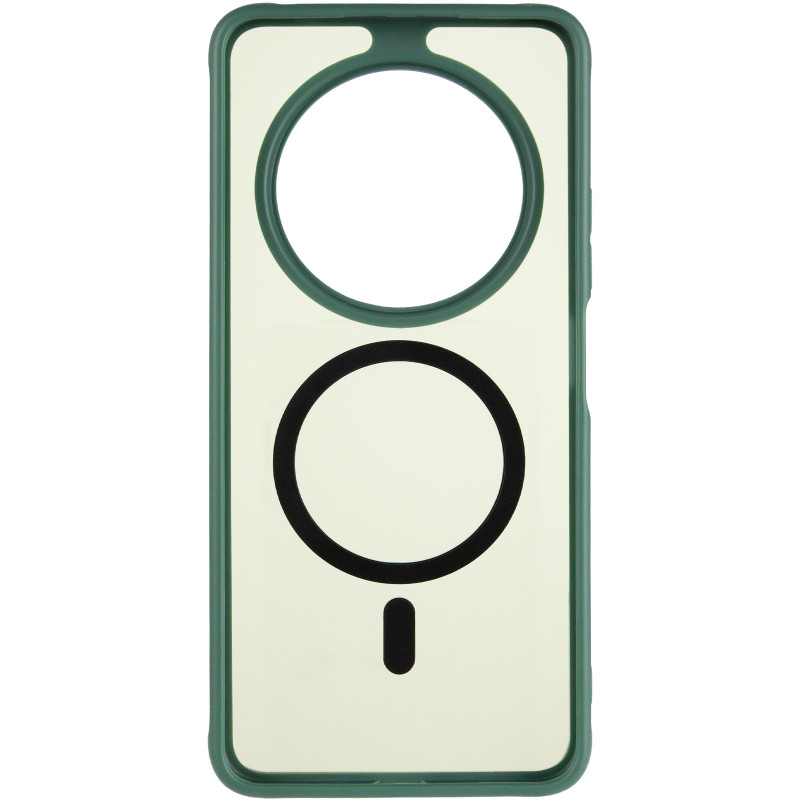 Фото Чехол TPU Bloom with Magnetic Fit для Xiaomi Redmi 14C / A4 / Poco C75 / Poco M7 5G (Green) в магазине vchehle.ua