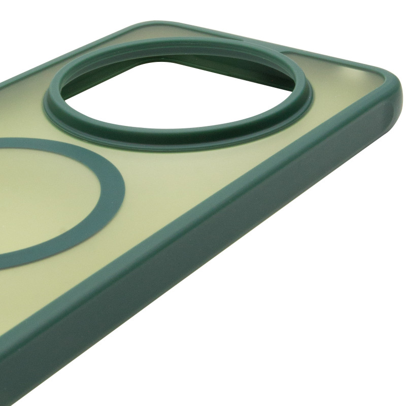 Чехол TPU Bloom with Magnetic Fit для Xiaomi Redmi 14C / A4 / Poco C75 / Poco M7 5G (Green) в магазине vchehle.ua