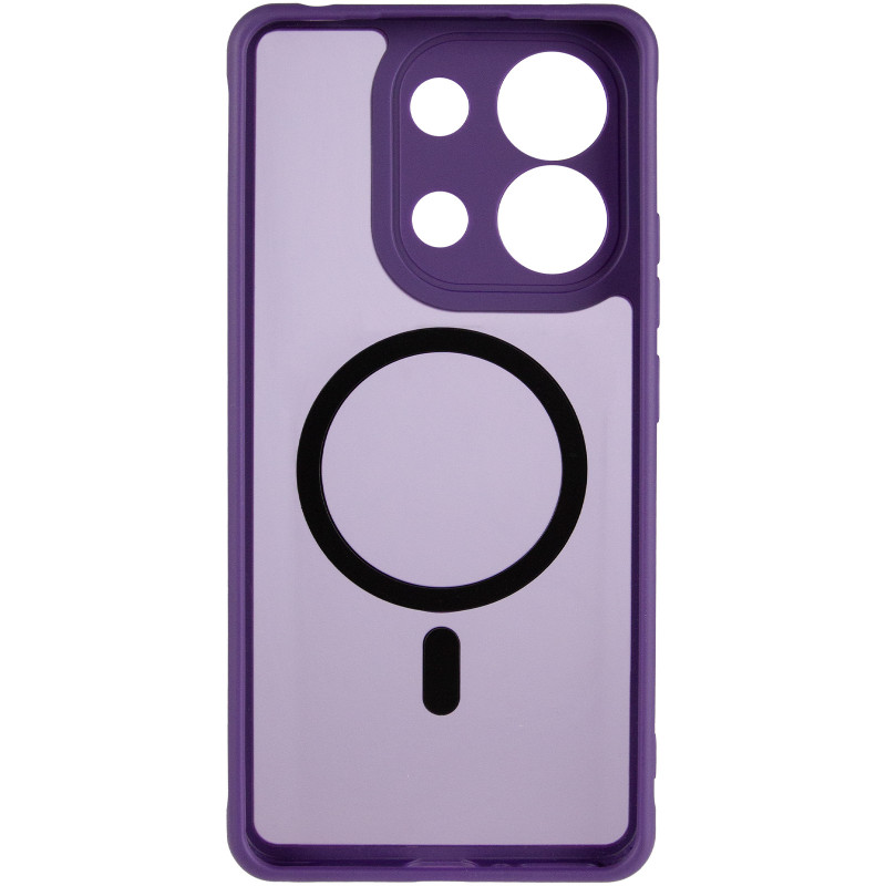 Фото Чехол TPU Bloom with Magnetic Fit для Xiaomi Redmi Note 13 4G (Purple) в магазине vchehle.ua