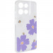 Чохол TPU Clear Joy на Motorola Moto G17 Power (Pastel Daisies)