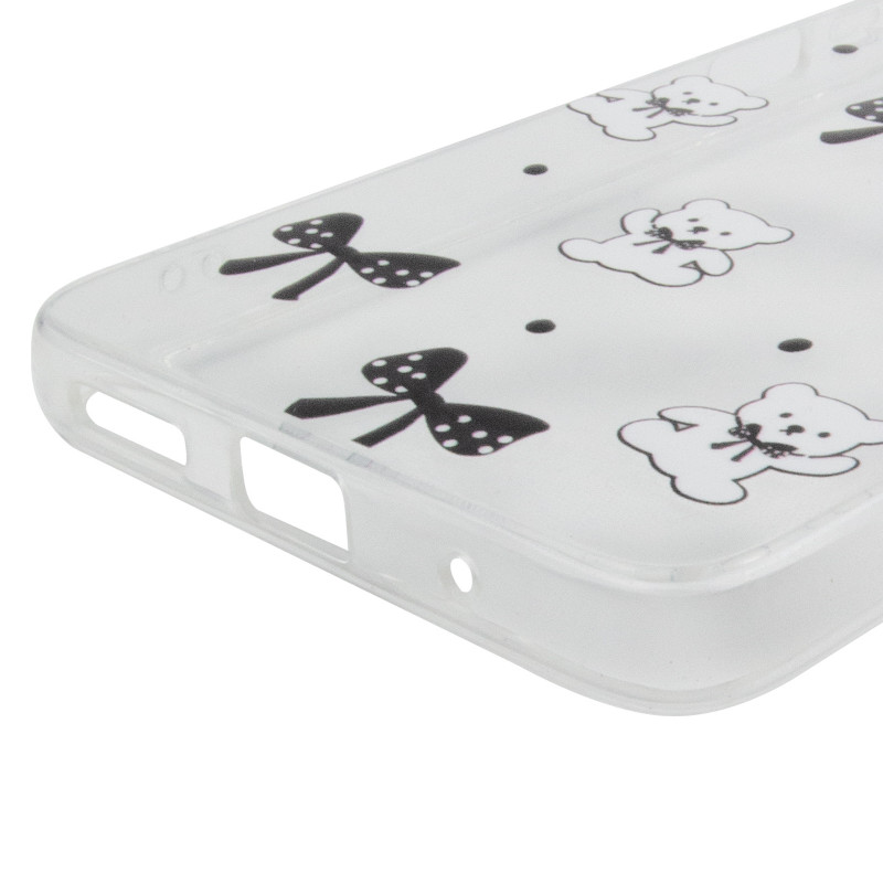 Купити Чохол TPU Clear Joy на Motorola Moto G17 Power (Teddy Bows) на vchehle.ua
