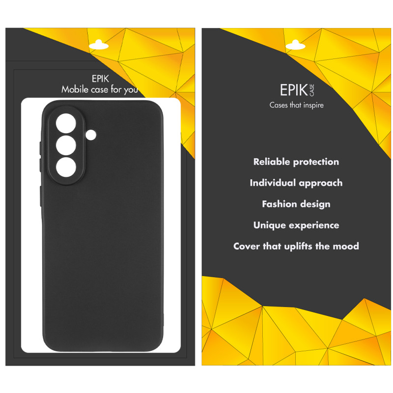 Фото Чохол TPU Epik Black Full Camera на Samsung Galaxy A37 5G (Чорний) на vchehle.ua