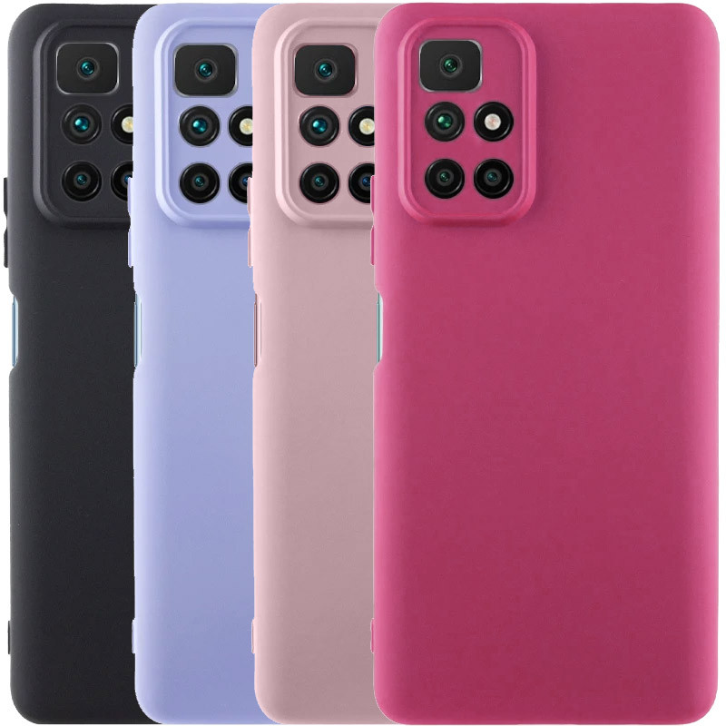 Чохол TPU GETMAN Liquid Silk Full Camera на Xiaomi Redmi 10