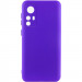 Чохол TPU GETMAN Liquid Silk Full Camera на Xiaomi Redmi Note 12S (Синій / Iris)