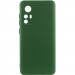 Чохол TPU GETMAN Liquid Silk Full Camera на Xiaomi Redmi Note 12S (Зелений / Dark green)