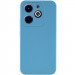 Чохол TPU GETMAN Liquid Silk Full Camera на Infinix Hot 40i (Блакитний / Blue)