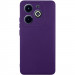 Чохол TPU GETMAN Liquid Silk Full Camera на Infinix Hot 40i (Темно фіолетовий / Dark Purple)