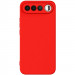 Чехол TPU GETMAN Liquid Silk Full Camera для Realme 16 5G (Красный / Dark Red)