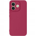 Чохол TPU GETMAN Liquid Silk Full Camera на Xiaomi Redmi Note 17 (Бордовий / Marsala)
