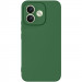 Чохол TPU GETMAN Liquid Silk Full Camera на Xiaomi Redmi Note 17 Pro (Зелений / Dark green)