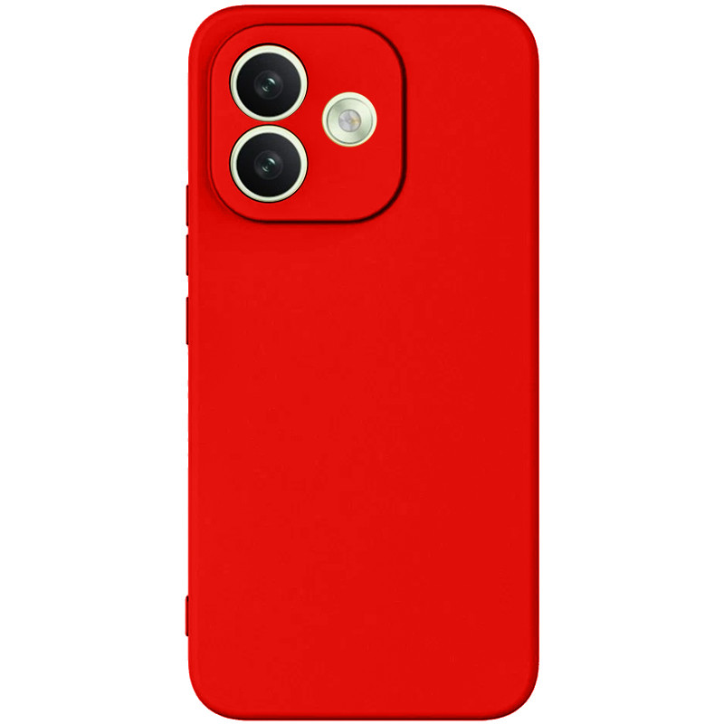 Чохол TPU GETMAN Liquid Silk Full Camera на Xiaomi Redmi Note 17 Pro (Червоний / Dark Red)