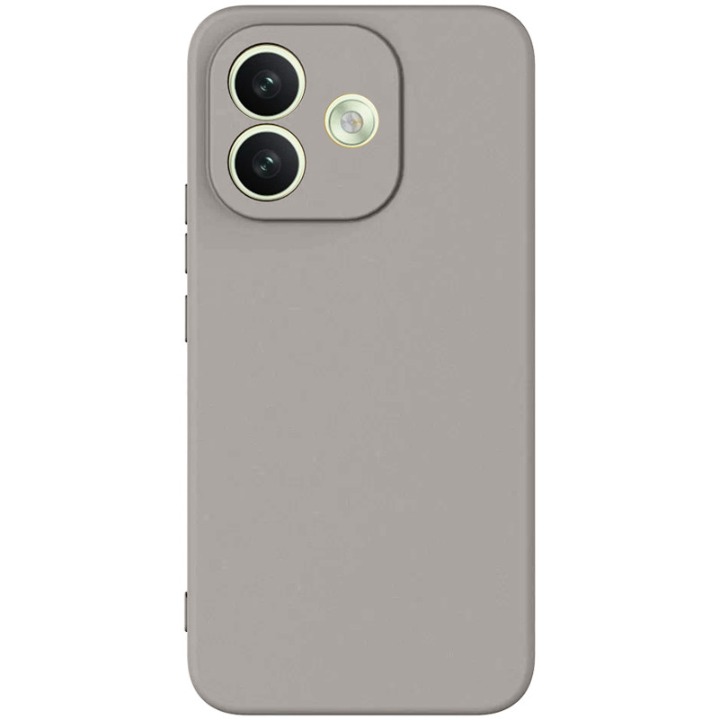 Чохол TPU GETMAN Liquid Silk Full Camera на Xiaomi Redmi Note 17 Pro (Сірий / Lavender)
