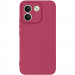 Чехол TPU GETMAN Liquid Silk Full Camera для Xiaomi Redmi Note 17 Pro Max (Бордовый / Marsala)