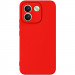 Чехол TPU GETMAN Liquid Silk Full Camera для Xiaomi Redmi Note 17 Pro Max (Красный / Dark Red)