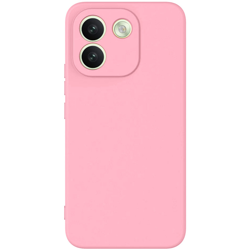Чехол TPU GETMAN Liquid Silk Full Camera для Xiaomi Redmi Note 17 Pro Max (Розовый / Pink)