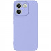 Чехол TPU GETMAN Liquid Silk Full Camera для Xiaomi Redmi Note 17 Pro Max (Сиреневый / Light purple)