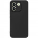 Чехол TPU GETMAN Liquid Silk Full Camera для Xiaomi Redmi Note 17 Pro Max (Черный / Black)