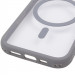 Купить Чехол TPU+PC GETMAN Moon Clear with Magnetic Safe для Apple iPhone 16 Pro Max (6.9") (Grey) на vchehle.ua