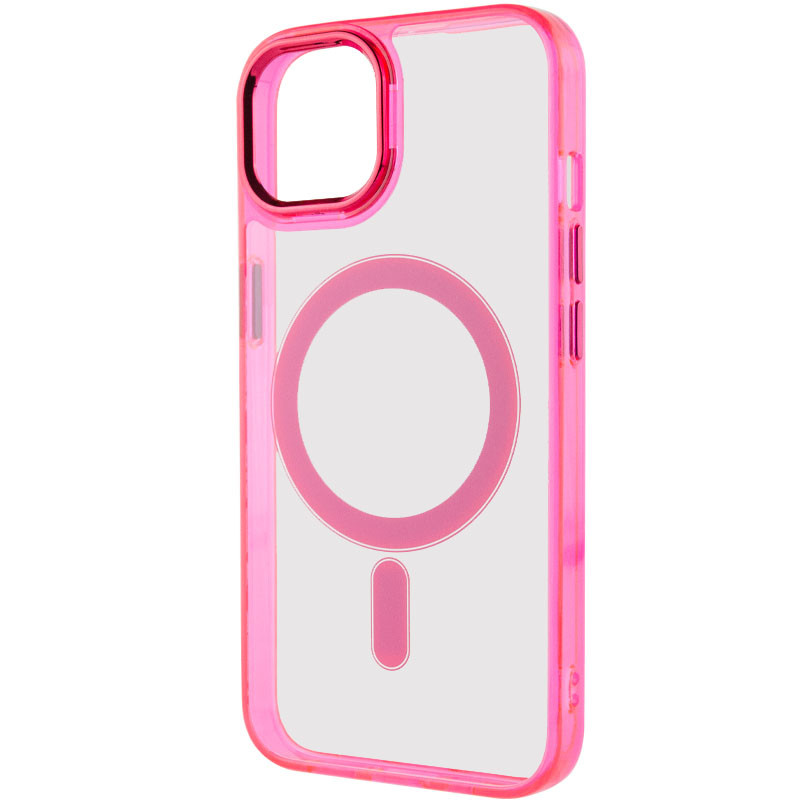 Фото Чехол TPU Iris with Magnetic Fit для Apple iPhone 12 Pro Max (6.7") (Малиновый) в магазине vchehle.ua