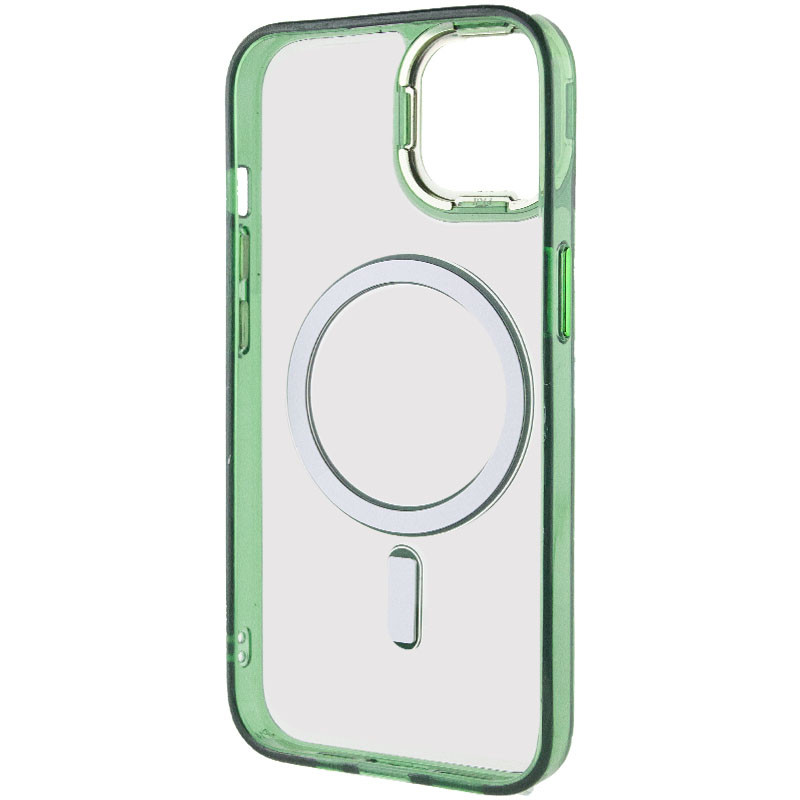 Чехол TPU Iris with Magnetic Fit для Apple iPhone 12 Pro Max (6.7") (Зеленый) в магазине vchehle.ua