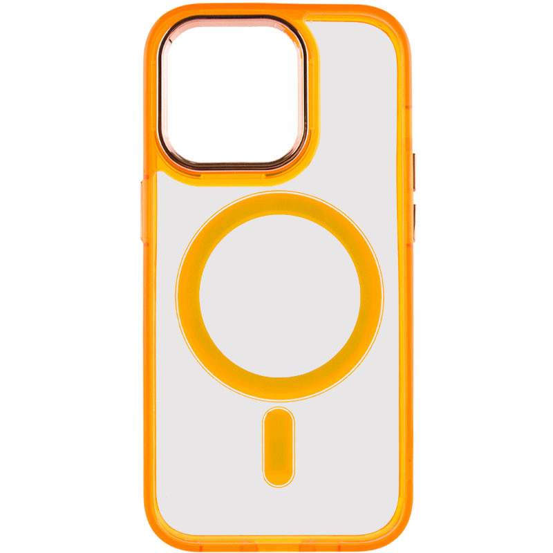 Чехол TPU Iris with Magnetic Fit для Apple iPhone 13 Pro (6.1") (Оранжевый)