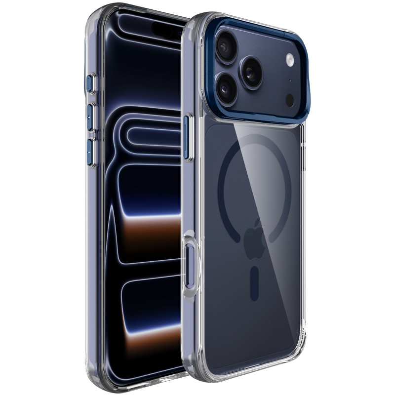 Чохол TPU Space Case Apex with Magnetic Fit на Apple iPhone 17 Pro Max / 18 Pro Max (6.9") (Deep Blue)