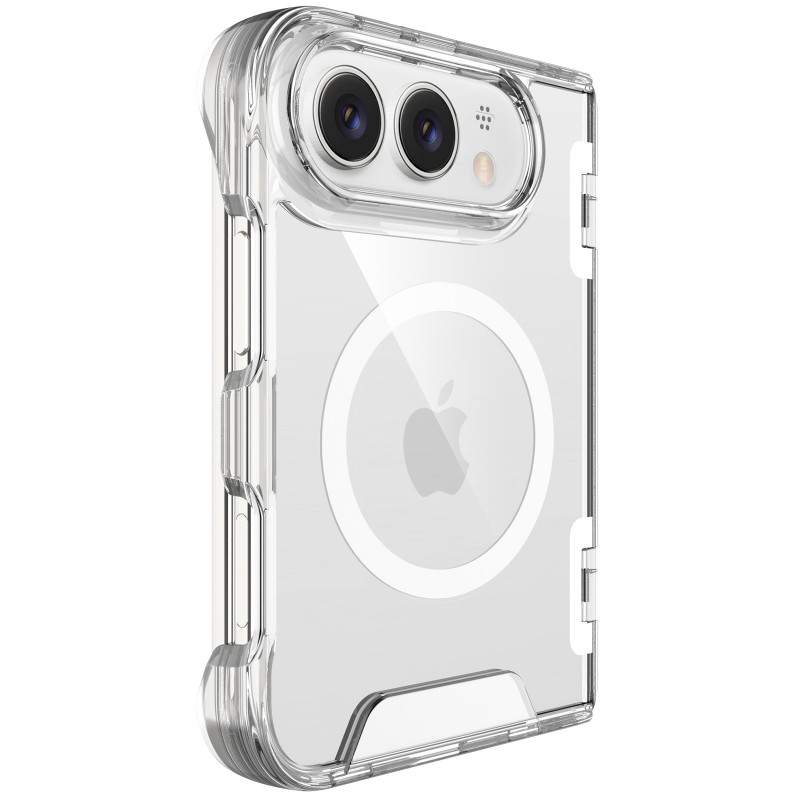 Фото Чохол TPU Space Case with Magnetic Fit на Apple iPhone Duo (5.4/7.6") (Прозорий) в маназині vchehle.ua
